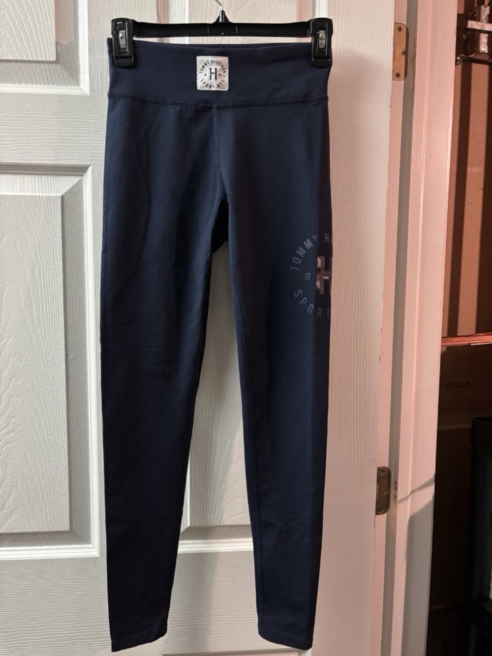 Tommy Hilfiger Navy Blue Leggings - Size XS Women's